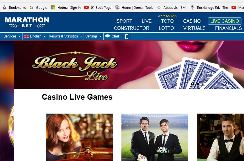 Marathonbet Live Casino 1