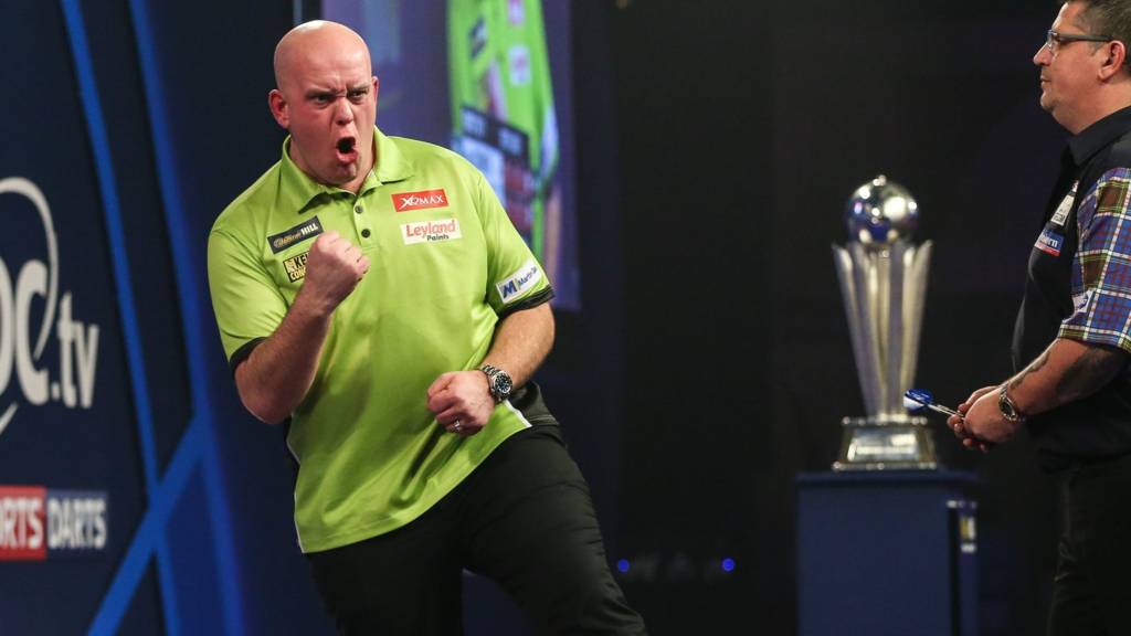 Van Gerwen World Darts Champion